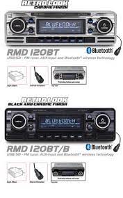 Even for a car cd changer, which i could make work with my mp3 player. Classic Car Retro Style Chrome Car Cd Player Bluetooth Fm Usb Sd Aux In Autoelektronik Gps Sicherheitstechnik Auto Motorrad Teile