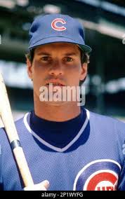 Chicago Cubs Ryne Sandberg (23) portrait from his 1987 season at Wrigley  Field in Chicago, Illinois. Ryne Sandberg played for 16 seasons with 2  different teams and was a 10-time All-Star, 1984