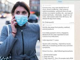 They then have a clear shot at the endothelial cells lining the airway vasculature, which are the very focus of these two new papers. Alert Do Not Believe These Coronavirus Whatsapp Messages And Forwards Times Of India