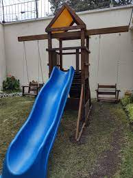 Juego De Madera Playground Guatemala Park Slide