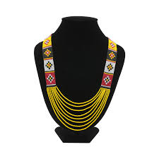 Cara membuatnya sbb sahabat : Pagiah Sarawak Bead Necklace Mycraftshoppe Global Reach Local Identity