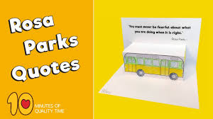 Rosa parks coloring page at getdrawings | free download. Rosa Parks Pop Up Craft 10 Minutes Of Quality Time