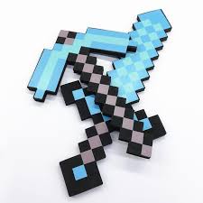 Diamonds are only found on levels 15 and lower in minecraft 1.17, so the diamond level is equal to or lower than 15. Buy Online Hot 45cm Minecrafted Design Blue Diamond Sword Soft Eva Foam Toy Sword Boys Lovely Toys For Children Birthday Gift Alitools