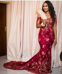 Her Gown Nigerian Wedding Dresses Traditional Nigerian Traditional Dresses Traditional Wedding Attire