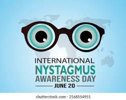 International Nystagmus Awareness Day On June Stock Vector (Royalty Free)  2168554951