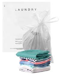 Apq Pack Of 100 Hotel Laundry Gusset Bags 18 X 19 4g Plastic Poly Bags 18x19 With Drawstring Closure 1 25 Mil Write On Indicator Strips Clear Plastic Biodegradable Bags With Draw Tape 12 locations across usa, canada and mexico for fast delivery of laundry bags.
