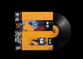 5.7 x 3 vinyl holographic sticker. Samurai Champloo Soundtrack Vinyl Design I Came Up With Samuraichamploo