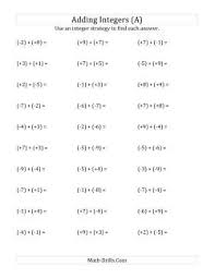 There are 9 references cited in this article, which can be found at the bottom of the page. Integers Worksheets