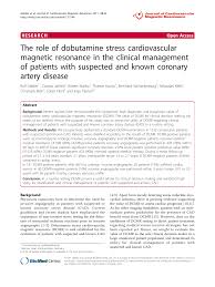 The Role Of Dobutamine Stress Cardiovascular Magnetic