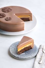 Entremets Chocolat Au Lait Et Fruit De La Passion Empreinte Sucree Gateaux Et Desserts Recette Gateau Chocolat Chocolat Au Lait