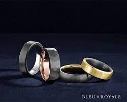 Engagement Wedding Rings On Instagram Tantalum Gold Combining A Hypoallergenic Dark Grey Meta Mens Wedding Bands Wedding Rings Engagement Wedding Rings