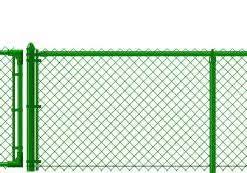 Looking for an affordable green chain link fence for your backyard, pool or other outdoor space? Vinyl Coated Green Chain Link Fence Ohio Fence Company