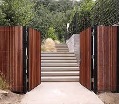 Mid century modern gate 1. Pin On House