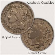 This is a how to clean and get the date back on the buffalo nickel without chemicals. Three Cent Nickel Values Discover Their Worth