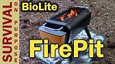 The sample of this product was provided by biolite energy. Biolite Firepit See Fire Not Smoke Youtube