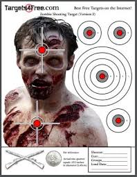See more ideas about shooting targets, target, rifle targets. Printable Zombie Targets By Targets4free Targets4free