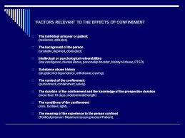 Friday, june 4th, clarence joseph brock was seen outside the dutch mill at 101 burlington ave. Psychological Effects Of Solitary Confinement And Seclusion Associate Professor Donald Grant Forensic Psychiatrist Ppt Download