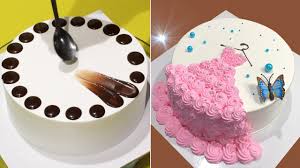 Cakes are an essential part of any celebration, and birthdays are especially incomplete without birthday cakes. Amazing Cake Decorating Tutorial Like A Pro Yummy Chocolate Cake Decorating Recipes Cake Design Youtube