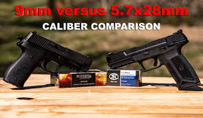 Cartridge was developed for use with the browning.50 cal. 5 7x28 Vs 9mm A Caliber Comparison