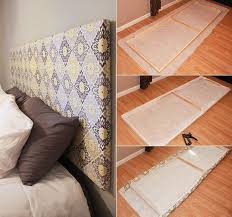 Das rückenteil ist superbequem, das bett ist optisch und haptisch (eiche, hochwertiges kopfteil) ein. Schlafzimmer Ideen Fur Bett Kopfteil Selber Machen Aus Holzrahmen Und Textil Ahnliche Tolle Projekte Und Headboards For Beds Bedroom Headboard How To Make Bed