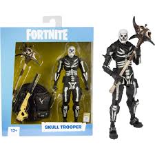 Premium action figure of the skull trooper skin from fortnite's battle royale mode. Fortnite Skull Trooper 7 Action Figure By Mcfarlane Toys Popcultcha