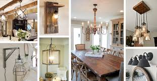 36 best farmhouse lighting ideas and