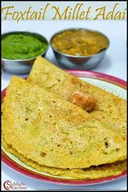 Thinai Vegetable Adai Recipe | Foxtail Millet Vegetable Adai Recipe -  Subbus Kitchen