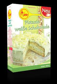 Dr.oetker schokino kuchen backmischung 480 g. Pistazie Weisse Schokolade Geha Muhlen Back Gmbh