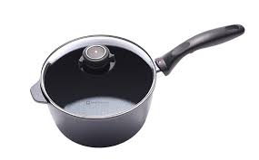 Nonstick Saucepan With Lid 3 2 Qt 8 Nonstick Cookware Made In Switzerland Saucepan Nonstick Nonstick Cookware