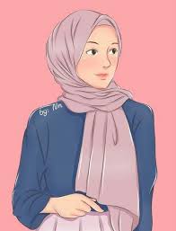  Gambar Anime Keren Wanita Muslimah Kartun Gambar Profil Gambar Anime