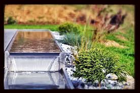 Wasserrinne Garten Garten Wasser