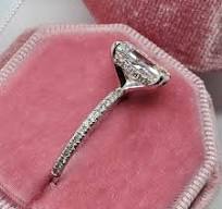 Radiant-Cut 5A White Cubic Zirconia Rhodium-Plated 925 ...