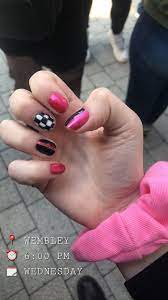 Blackpink Nails Nail Paint Nails Nail Designs
