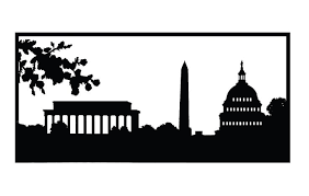 Washington Dc Skyline Silhouette Google Search Washington Dc Skyline Washington Dc Artwork Class Art Projects