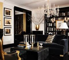 Are you looking for small bedroom designs and ideas for maximizing your space? Couch Coffeetable Black Trim Via Parlour Blog Gold Living Room Home Living Room House Interior
