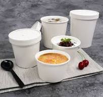 8oz 16oz 26oz 32oz Disposable Wholesale Kraft Paper Soup Cup Soup Bucket  Instant Noodles Cup with Lids