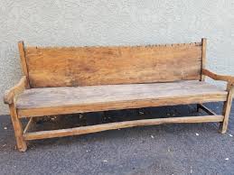 Outdoors park benches, backless benches, bus stop benches, and memorial benches available in steel and recycle plastic. Antique Mexican Bench At 1stdibs