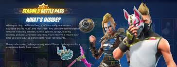 The method of completing the challenges in fortnite season 5 is the same. Fortnite Season 5 Guide Battle Pass Rewards Challenges And Map Changes Metabomb