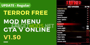 Terror Free Mod Menu Gta V Online 1 51 Undetected
