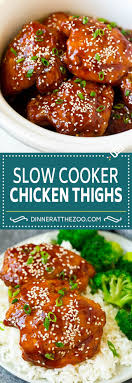 I did not put spinach but next time might want to try it with english peas. Slow Cooker Chicken Thighs Dinner At The Zoo