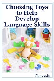 You Are Using Play To Help Develop Language Skills With Young Children What Toys Do You Use Here Ar Toddler Development Language Skills Language Activities