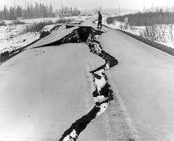 A documentary chronicling the first 72 hours after the 1964 alaska earthquake and the response to the disaster by the united states office of civil defense, u.s. U S Geological Survey Photographic Library Natural Disasters Alaska Kenai Peninsula