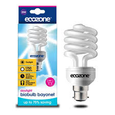 Ecozone Biobulb Light Bulb Full Spectrum Daylight White 6500k Discount Everything Daylight Bulbs Save Energy Light Bulb