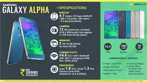 Samsung Galaxy Alpha S801 Features ...