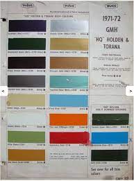 13 Holden Hq Colours Ideas