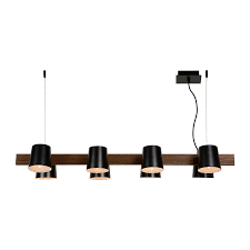 lucide noctorio hanglamp hanglamp eettafel verlichting houten balken