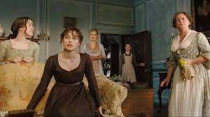 In this adaptation of jane austen's beloved novel, elizabeth bennet (keira knightley) lives with her mother, father and sisters in the english countryside. Brown Dress Worn By Elizabeth Bennet Keira Knightley In Pride Prejudice Spotern
