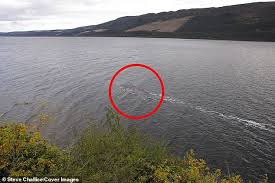 Un fotograf amator a surprins un obiect mare si negru, care se misca pe apele lacului scotian loch ness. Tourist Claims Photo Shows The Loch Ness Monster Daily Mail Online