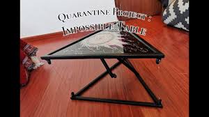 2.6 tensegrity tables by flemons. Impossible Table Tensegrity Build Epoxy Inlay Youtube