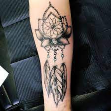 75 Dreamcatcher Tattoos Meanings Designs Ideas 2021 Guide Pattern Tattoo Dream Catcher Tattoo Tattoos For Women
